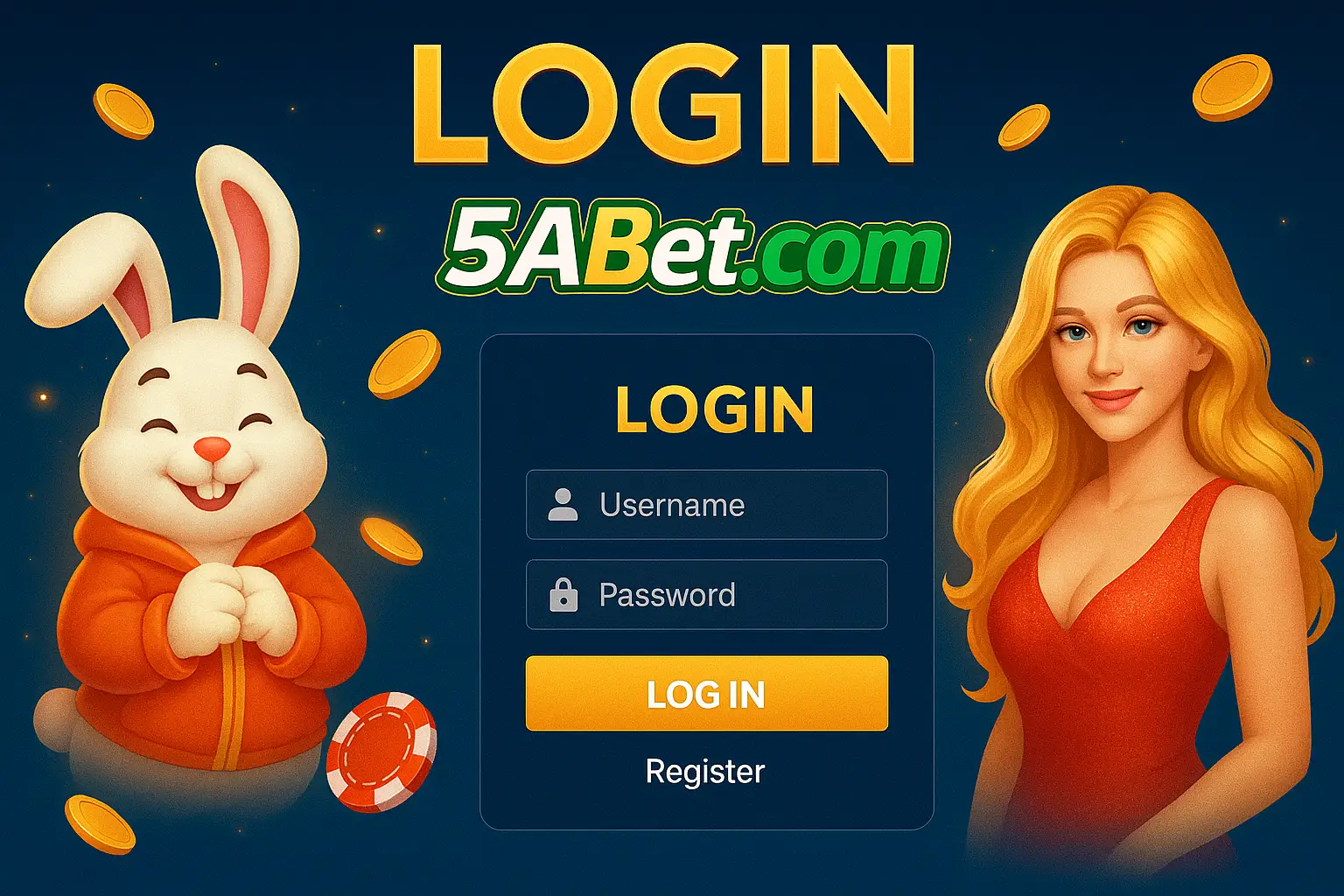 Login no Cassino 5ABET
